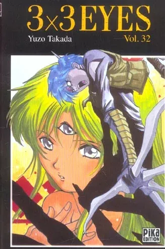 Couverture du manga 3 x 3 eyes Tome 32