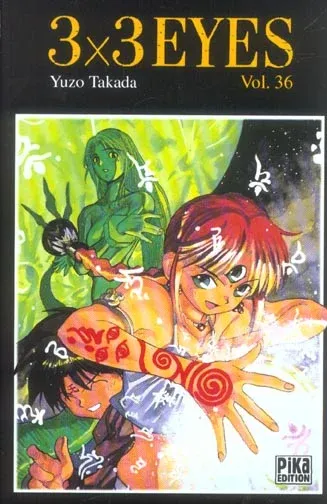 Couverture du manga 3 x 3 eyes Tome 36