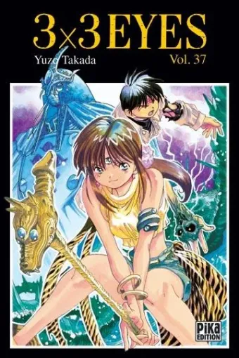 Couverture du manga 3 x 3 eyes Tome 37