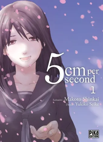 Couverture du manga 5 cm per second Tome 1