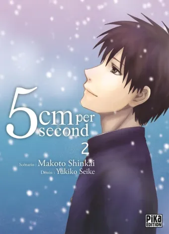 Couverture du manga 5 cm per second Tome 2