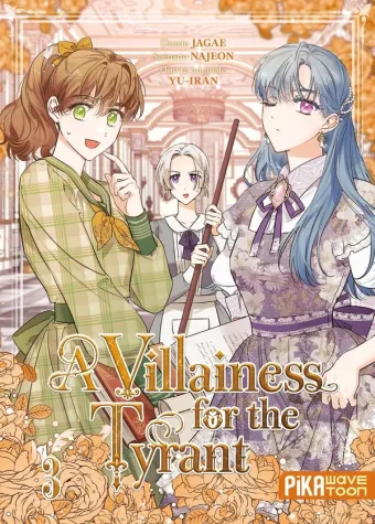 Couverture du manga A Villainess for the Tyrant Tome 3