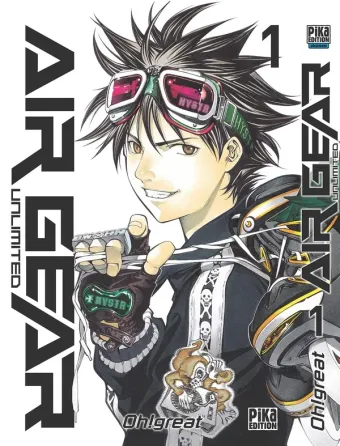 Couverture du manga Air gear – unlimited Tome 1