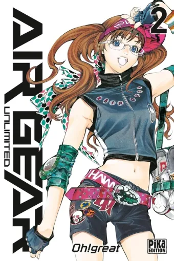 Couverture du manga Air gear – unlimited Tome 2