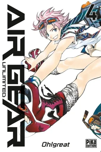 Couverture du manga Air gear – unlimited Tome 4