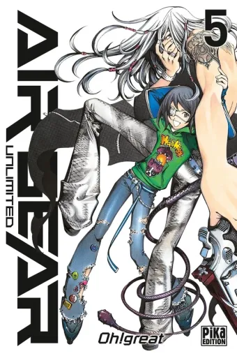 Couverture du manga Air gear – unlimited Tome 5