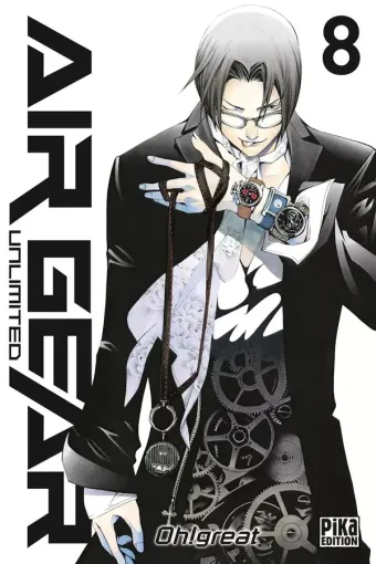 Couverture du manga Air gear – unlimited Tome 8