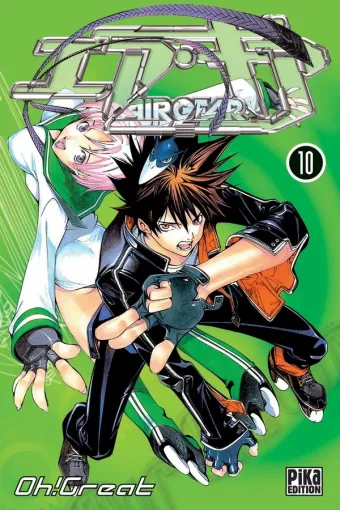 Couverture du manga Air gear Tome 10