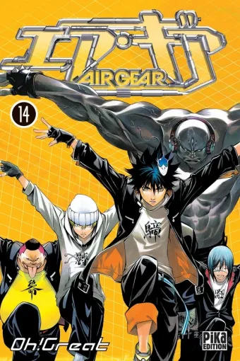 Couverture du manga Air gear Tome 14