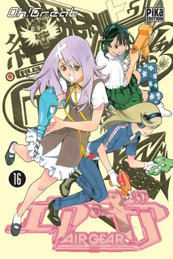 Couverture du manga Air gear Tome 16