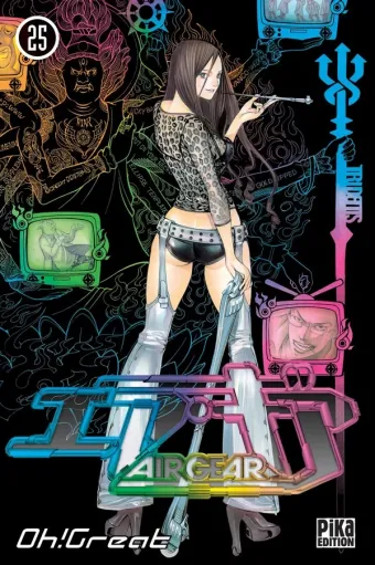 Couverture du manga Air gear Tome 25