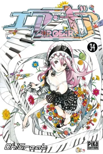Couverture du manga Air gear Tome 34