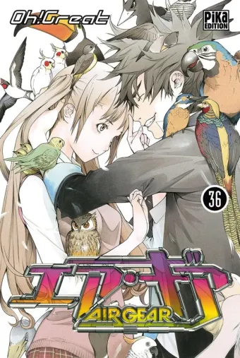 Couverture du manga Air gear Tome 36