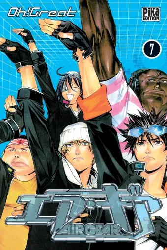 Couverture du manga Air gear Tome 7