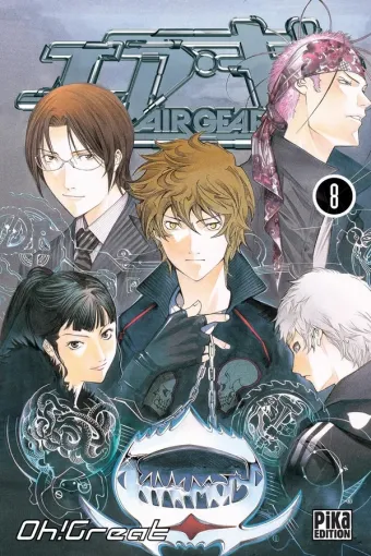 Couverture du manga Air gear Tome 8