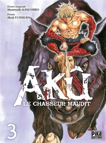Couverture du manga Akû – le chasseur maudit Tome 3