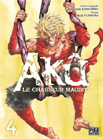 Couverture du manga Akû – le chasseur maudit Tome 4