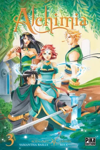 Couverture du manga Alchimia Tome 3