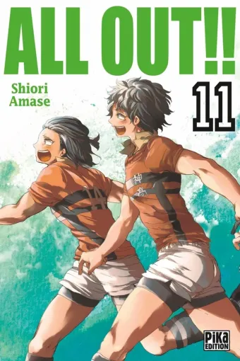 Couverture du manga All out !! Tome 11