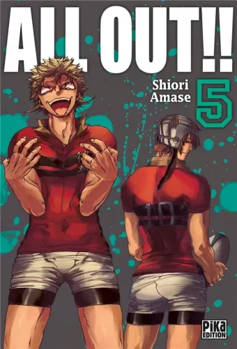 Couverture du manga All out !! Tome 5