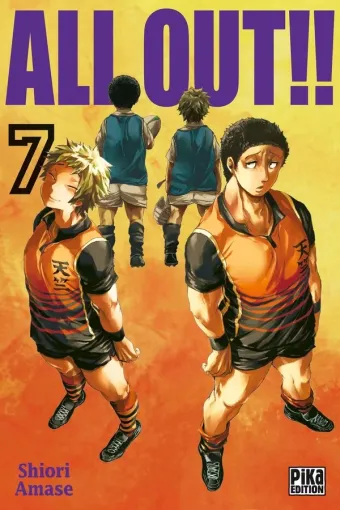 Couverture du manga All out !! Tome 7