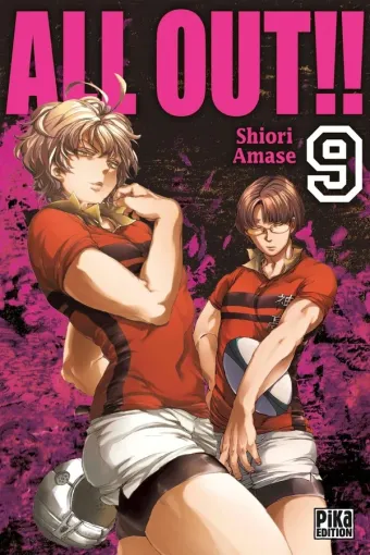 Couverture du manga All out !! Tome 9