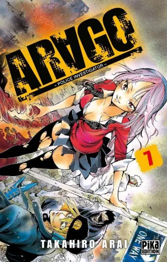 Couverture du manga Arago – police investigator Tome 7