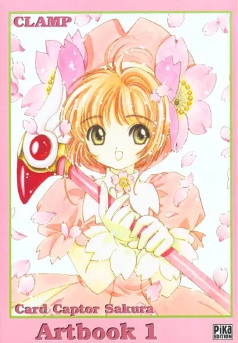 Couverture du manga Artbook Tome 1, « Card captor Sakura »