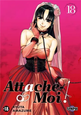 Couverture du manga Attache-moi ! Tome 18