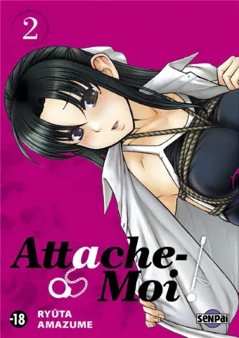 Couverture du manga Attache-moi ! Tome 2