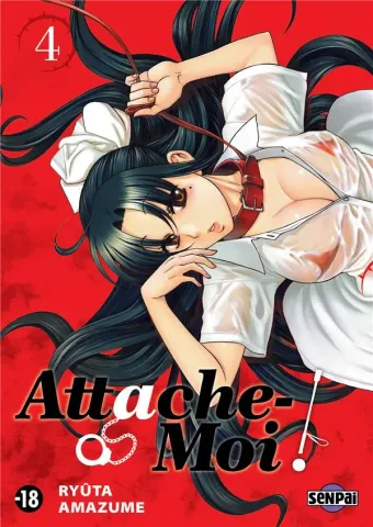 Couverture du manga Attache-moi ! Tome 4