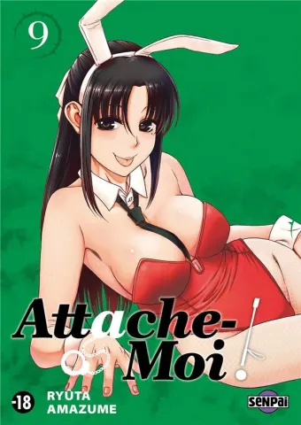 Couverture du manga Attache-moi ! Tome 9