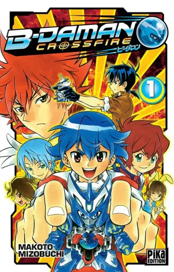 Couverture du manga B-Daman crossfire Tome 1