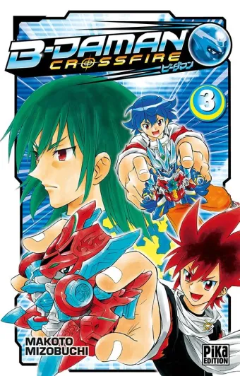 Couverture du manga B-Daman crossfire Tome 3