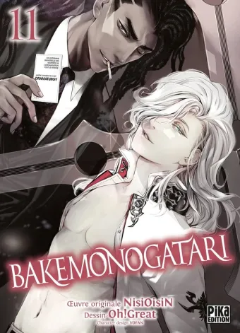 Couverture du manga Bakemonogatari Tome 11