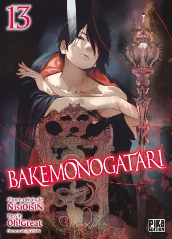 Couverture du manga Bakemonogatari Tome 13