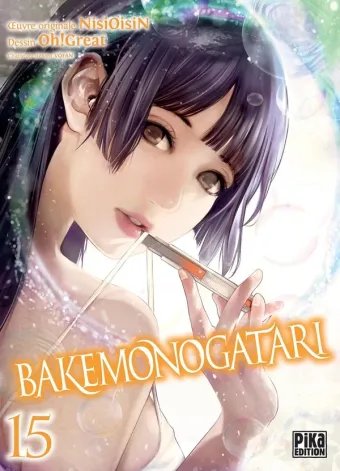 Couverture du manga Bakemonogatari Tome 15
