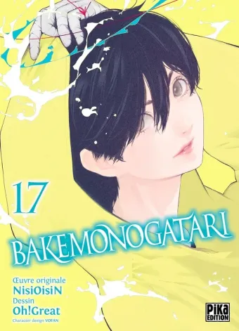 Couverture du manga Bakemonogatari Tome 17