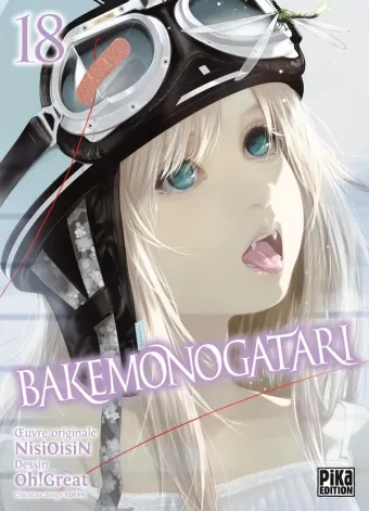 Couverture du manga Bakemonogatari Tome 18