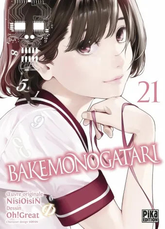 Couverture du manga Bakemonogatari Tome 21
