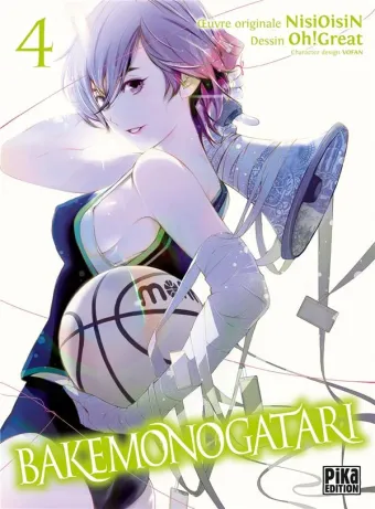 Couverture du manga Bakemonogatari Tome 4