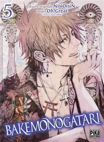 Couverture du manga Bakemonogatari Tome 5