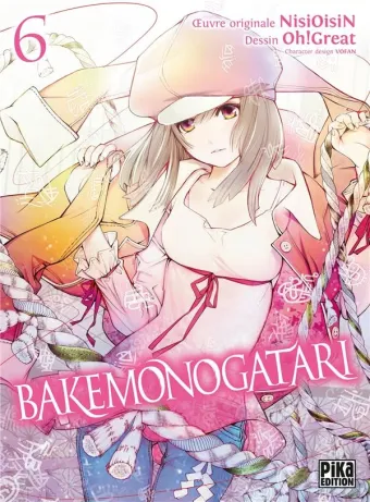 Couverture du manga Bakemonogatari Tome 6