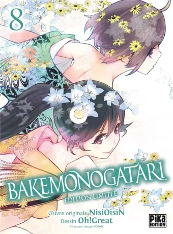 Couverture du manga Bakemonogatari Tome 8