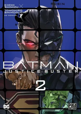 Couverture du manga Batman justice buster Tome 2