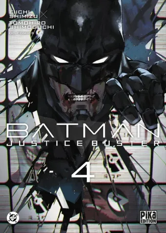 Couverture du manga Batman justice buster Tome 4