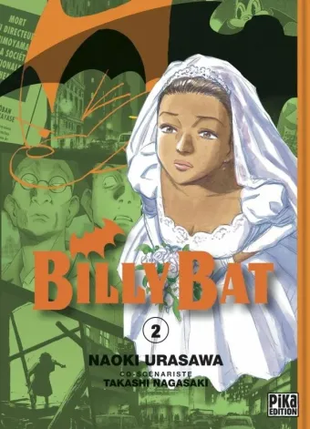 Couverture du manga Billy Bat Tome 2