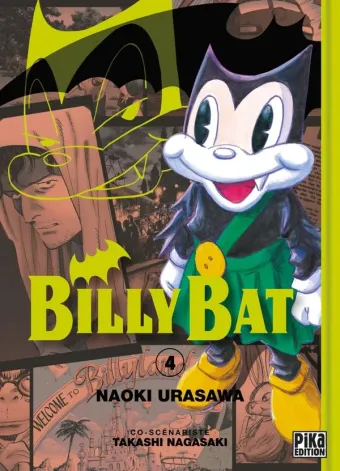 Couverture du manga Billy Bat Tome 4