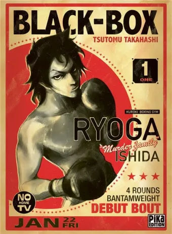 Couverture du manga Black-box Tome 1