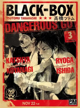 Couverture du manga Black-box Tome 3